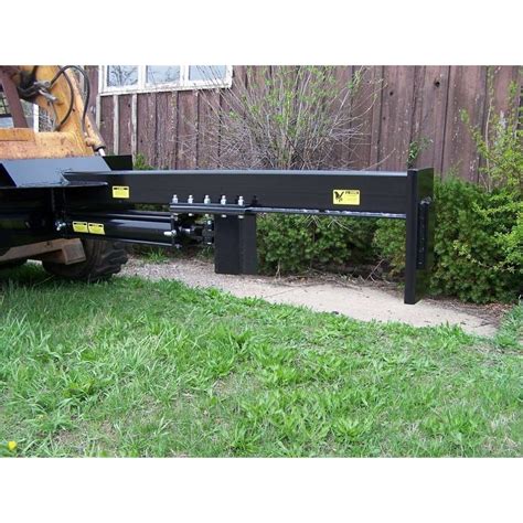 building a log splitter for skid steer|best skid steer splitter attachments.